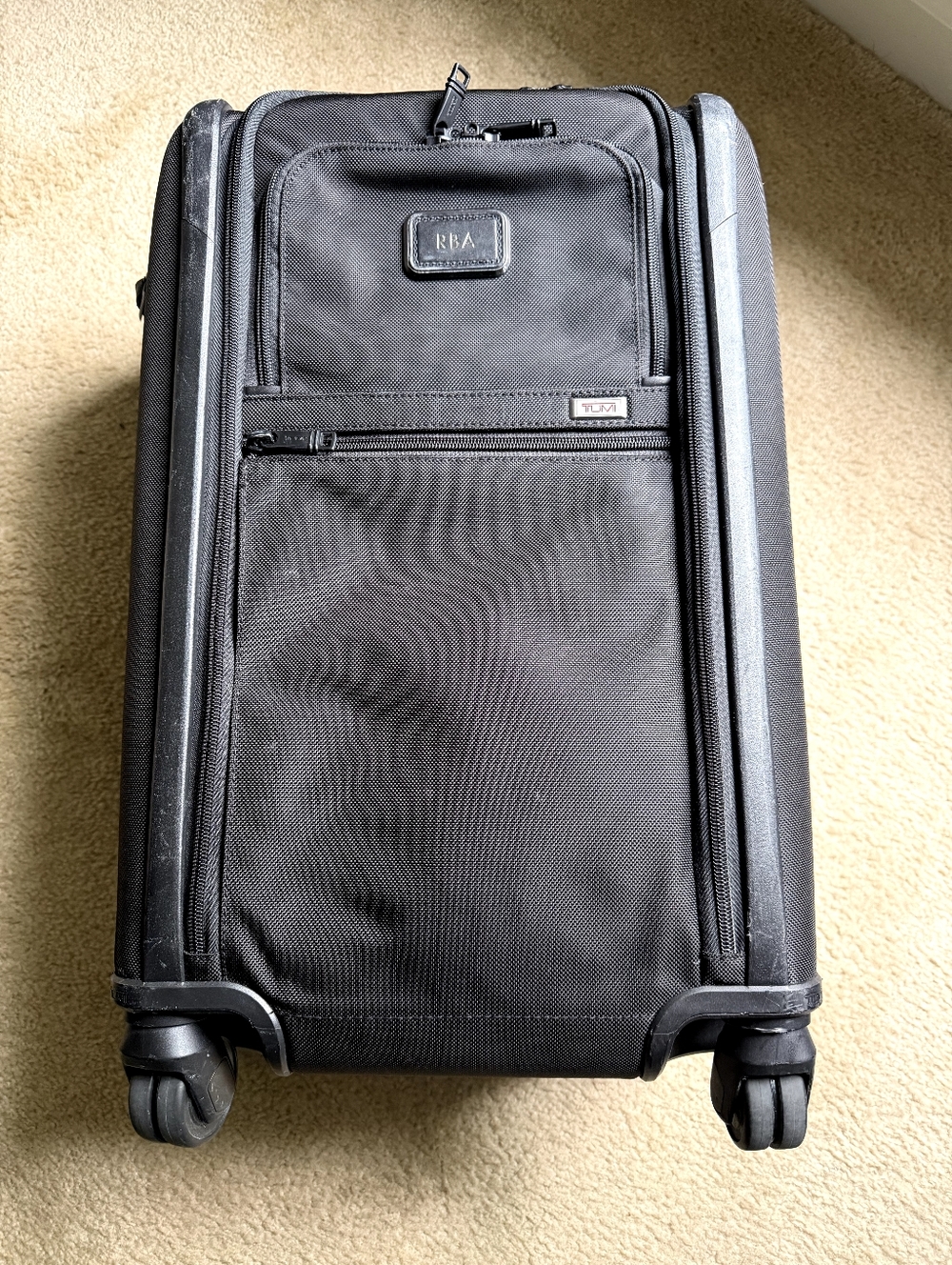 TUMI International Dual Access Expandable Carry On Balliatic Nylon 22"